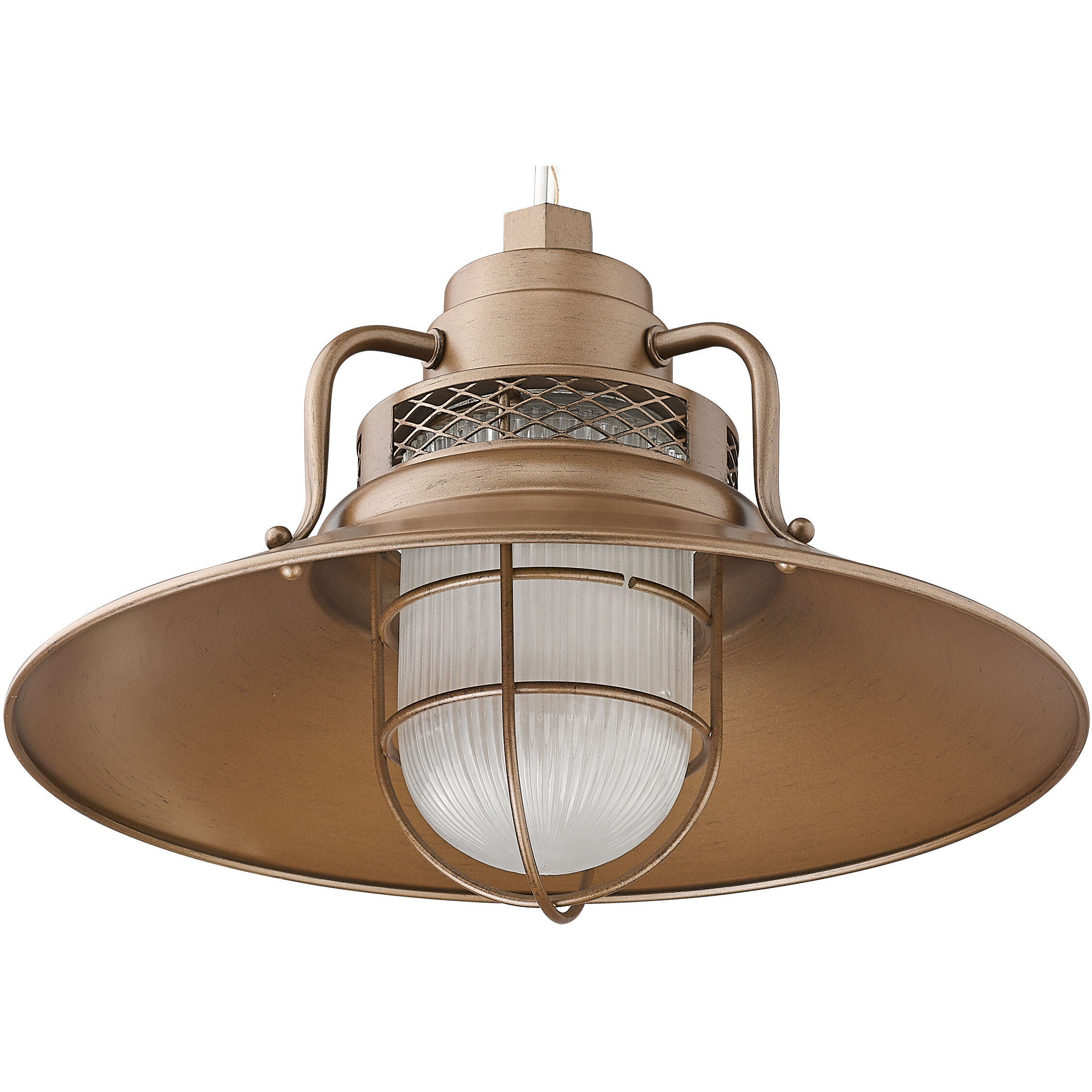 R Series Copper 14 inch Railroad Shade
